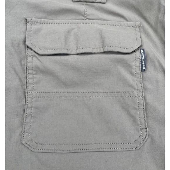 DULUTH Trading Mens Pants Stretch Nylon Cargo Flex Dry On The Fly Tan Size 44x32 - Picture 7 of 7